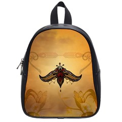 Abstract Decorative Design, Mandala School Bag (Small)