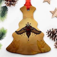 Abstract Decorative Design, Mandala Christmas Tree Ornament (Two Sides)