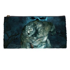 Aweome Troll With Skulls In The Night Pencil Cases by FantasyWorld7