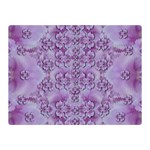 Baroque Fantasy Flowers Ornate Festive Double Sided Flano Blanket (Mini)  35 x27  Blanket Front