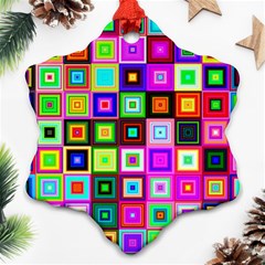 Ml 217 Snowflake Ornament (two Sides) by ArtworkByPatrick