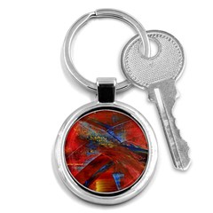 Electric Guitar Key Chain (round) by WILLBIRDWELL