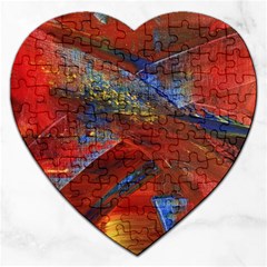 Electric Guitar Jigsaw Puzzle (heart) by WILLBIRDWELL