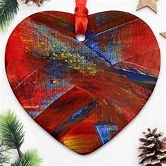 Electric Guitar Heart Ornament (two Sides)