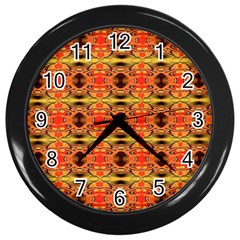 Ml 193 Wall Clock (black) by ArtworkByPatrick