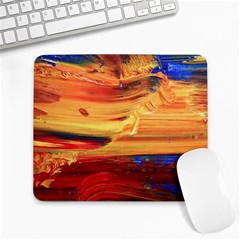 Rainbow Waves Large Mousepads by WILLBIRDWELL