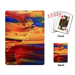 Rainbow Waves Playing Cards Single Design (rectangle) by WILLBIRDWELL