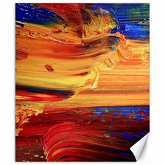 Rainbow Waves Canvas 20  X 24  by WILLBIRDWELL