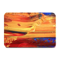 Rainbow Waves Plate Mats by WILLBIRDWELL