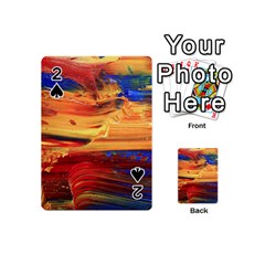 Rainbow Waves Playing Cards 54 Designs (mini)