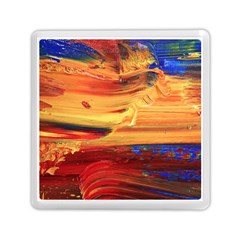 Rainbow Waves Memory Card Reader (square) by WILLBIRDWELL