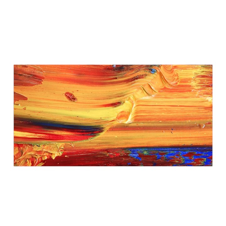 RAINBOW WAVES Satin Wrap