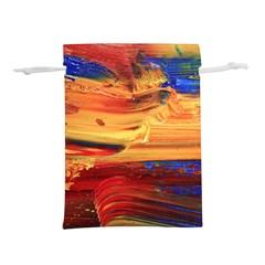 Rainbow Waves Lightweight Drawstring Pouch (s)