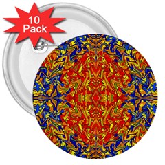 Ml 196 3  Buttons (10 Pack)  by ArtworkByPatrick