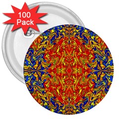 Ml 196 3  Buttons (100 Pack)  by ArtworkByPatrick