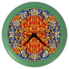 Ml 196 Color Wall Clock by ArtworkByPatrick