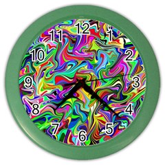 Ml 198 Color Wall Clock by ArtworkByPatrick