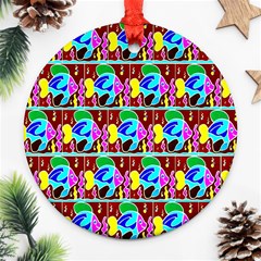 Fish 3 Ornament (round) by ArtworkByPatrick