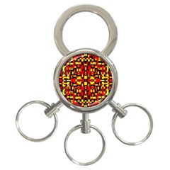 Abp1 Rby Rby 1 3-Ring Key Chain