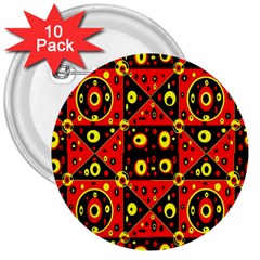 Abp1 Rby 1 3  Buttons (10 Pack)  by ArtworkByPatrick