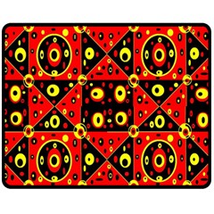 Abp1 Rby 1 Fleece Blanket (medium)  by ArtworkByPatrick