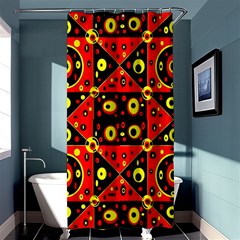 Abp1 Rby 1 Shower Curtain 36  X 72  (stall)  by ArtworkByPatrick