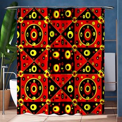 Abp1 Rby 1 Shower Curtain 60  X 72  (medium)  by ArtworkByPatrick