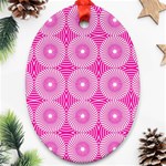 Fashionista Stripes 11 Ornament (Oval) Front