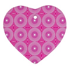 Fashionista Stripes 11 Ornament (heart) by impacteesstreetwearsix