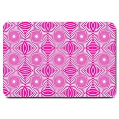 Fashionista Stripes 11 Large Doormat  by impacteesstreetwearsix