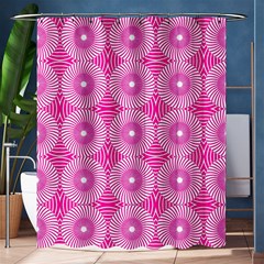 Fashionista Stripes 11 Shower Curtain 60  X 72  (medium) 