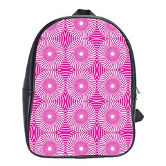 Fashionista Stripes 11 School Bag (xl) by impacteesstreetwearsix