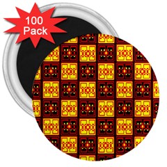 Abp Rby 3  3  Magnets (100 Pack) by ArtworkByPatrick