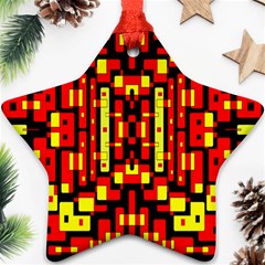 Abp Rby 4 Star Ornament (two Sides) by ArtworkByPatrick