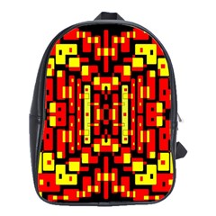 Abp Rby 4 School Bag (large) by ArtworkByPatrick