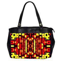 Abp Rby 4 Oversize Office Handbag (2 Sides) by ArtworkByPatrick