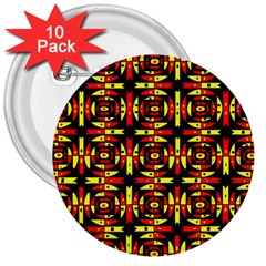 Abp Rby 9 3  Buttons (10 Pack)  by ArtworkByPatrick