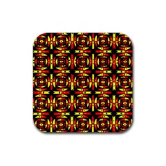 Abp Rby 9 Rubber Coaster (square)  by ArtworkByPatrick