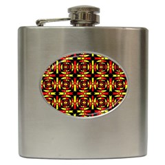 Abp Rby 9 Hip Flask (6 Oz) by ArtworkByPatrick