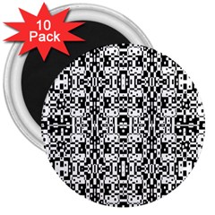 Bw 14 3  Magnets (10 Pack)  by ArtworkByPatrick