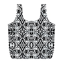 Bw 14 Full Print Recycle Bag (l) by ArtworkByPatrick