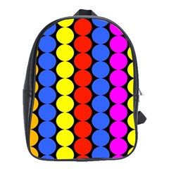 Dots 3d School Bag (xl) by impacteesstreetwearsix