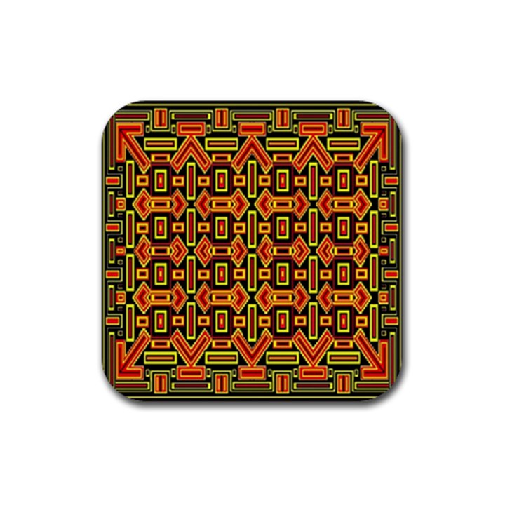 Hs Rby 1 Rubber Coaster (Square) 