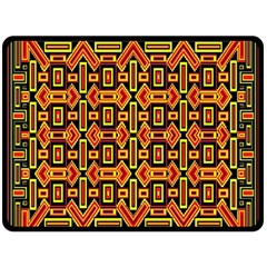 Hs Rby 1 Double Sided Fleece Blanket (large)  by ArtworkByPatrick