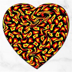 Hs Rby 3 Jigsaw Puzzle (heart) by ArtworkByPatrick