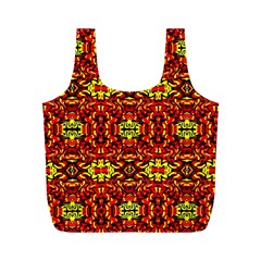 Hs Rby 5 Full Print Recycle Bag (m) by ArtworkByPatrick