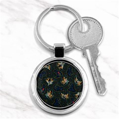 King And Queen Key Chain (round)