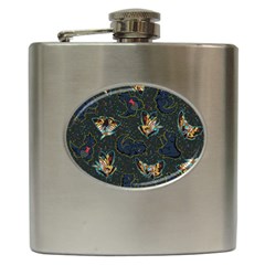 King And Queen Hip Flask (6 Oz) by Mezalola