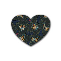 King And Queen Heart Coaster (4 Pack)  by Mezalola