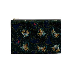 King And Queen Cosmetic Bag (medium) by Mezalola